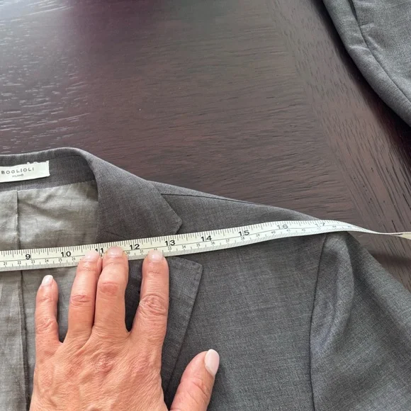 Boglioli Brown-Gray Mens Jacket with Subtle Texture